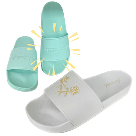 Oem New Style Pvc Slippers Black Slides Shoes for Men and Women
