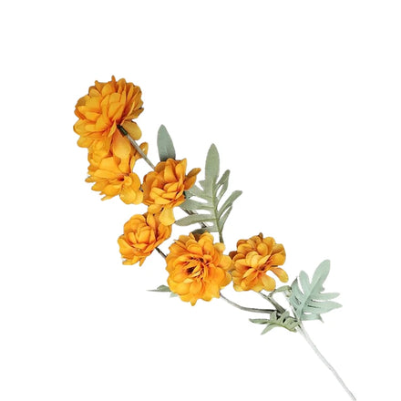 Competitive Price Decorative Flowers Artificial Zinnia Elegans Artificial Flower