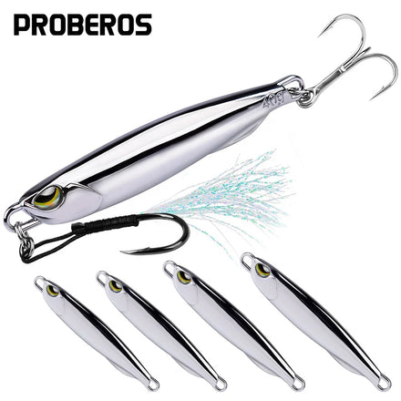 Metal Jig Bait 10g/15g/20g/30g/40g/60g/80g Mackerel Fish Lure Sinking DUO Lure Far Casting Jigging Bait Spoon Spinnerbait