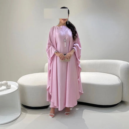 Abaya Women Muslim Dress 2022 Dubai Is Black Dubai Abaya Wholesale Maxi Dress Bat Muslim Robe