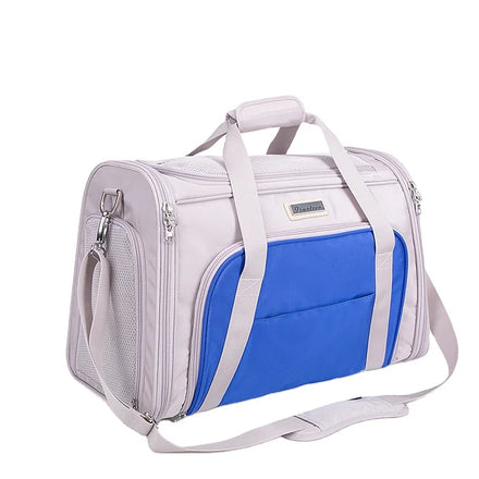 Truelove Brand Luxury Breathable Large Space Foldable Adjustable Pet Backpack Outdoor Expandable Dog Cat Soft Travel Carrier Bag