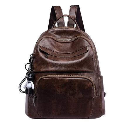 China Wholesale Mini College Fashion Girls Pu Leather Backpack Bags for Ladies