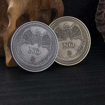 Wholesale Antique Collectible Coins Decision-making Coins Yes No Old Coins