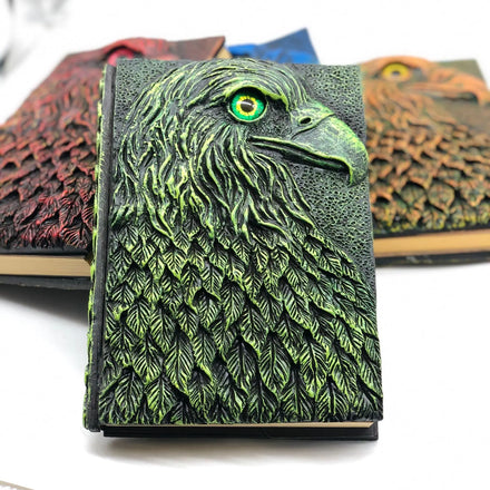 The Eagle Notebook Animal Shape Resin Journal Notebook the Eagle Gift for Animal Lovers
