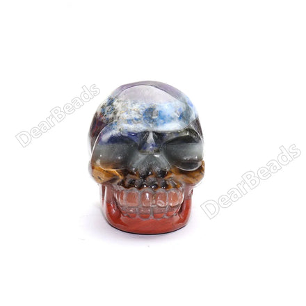New Natural 7 Seven Chakra Crystal Healing Assembled Carved Gemstone Craft for Home GIft Decoration