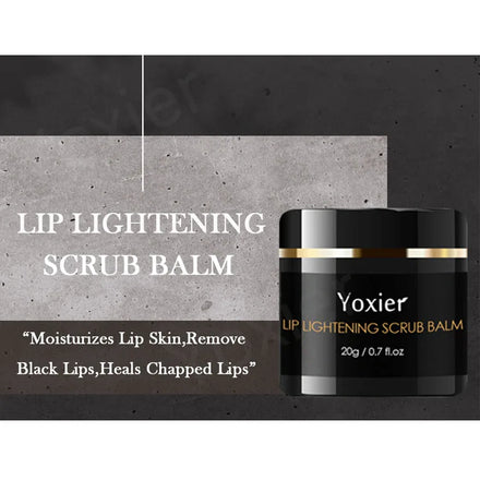 Wholesale Moisturize Lip Scrub Cream 20g Desalinate Lip Lines Lip Lightening Scrub Balm