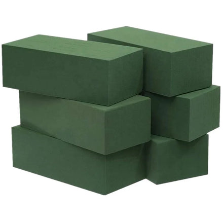 Wet Floral Foam Bricks Green Florist Styrofoam Blocks for Spring Fresh Flower Arrangement