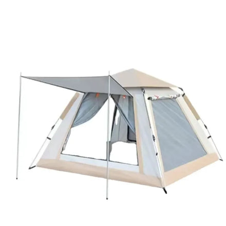 Fast Deliver 3-4 Persons Large Waterproof Camping Tents Camping Family Outdoor Pop-up Tent for Outdoor Traveling