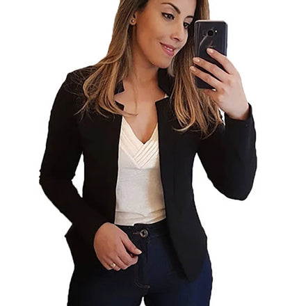 S to 5XL Spring Fall Autumn Hot Sale New Women's Clothing Ladies Coat Jacket Short blazer Casual Temperament Small Womens Suit