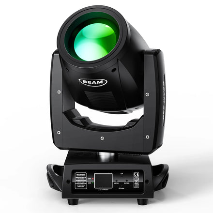 230W Stage Moving Head Light 15 Gobos and 14 Colors Rainbow Effect DMX512 Control for Disco Party Club Bar DJ Stage Lighting