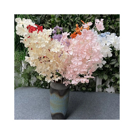 Customized Multi Types Red Artificial Wedding Flowers Decorative As Snow