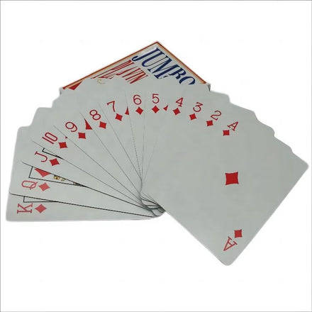 Hot Sale 26x37cm A3 Large Size Custom Design Jumbo-Size Playing Cards for Stage Performance