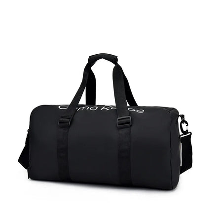 New Neutral Simple Fashion Waterproof Large Capacity Outdoor Sports Travel Bag Fitness Bag