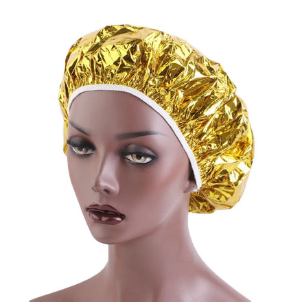 Aluminum Thermic Disposable Processing Cap for Hair Deep Conditioning Cap Coloring Bonnet Cap for Women