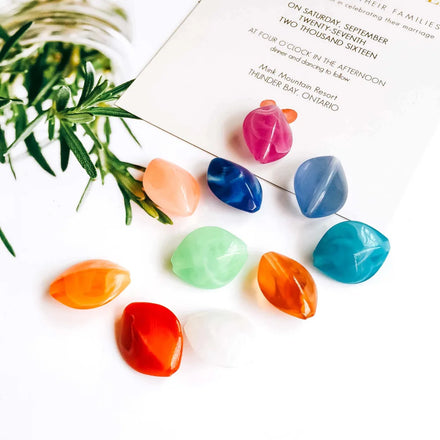 2025 Crystal Factory Direct Sell New Style Acrylic Resin Irregular Loose Beads DIY Jewelry Accessories