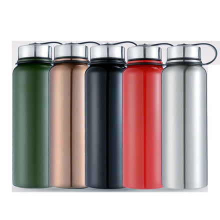 FX Factory 1500ml Big Capacity Sports Drinking Bottle Outdoor Double Wall Thermos Tumbler Self Traveling Cup