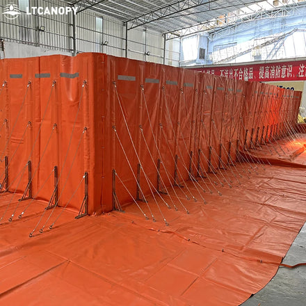 Litong New Model Flood Control Barrier 1.8M High Customized Removable Flood Barrier