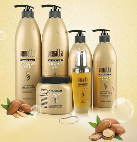Armalla Best Spa Hair Care Product Moisturizing Repair Hair Treatment Moroccan Argan Oil for 4c Color Treated Hair