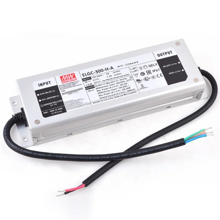 MeanWell ELGC-300-H-A 29~58V 300W LED Power Supply Waterproof IP67 Mean Well LED Driver for LED Lighting