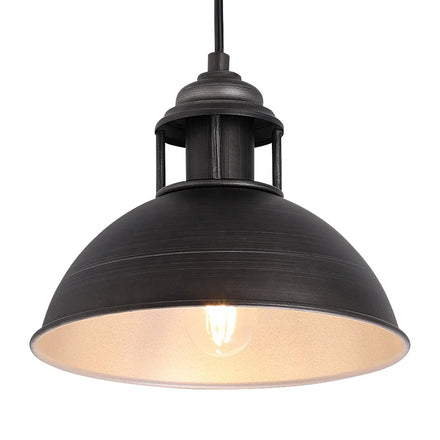 E27 Bulb Black Dinning Table Pendant Light for Bar Restaurant Hanging Lamp