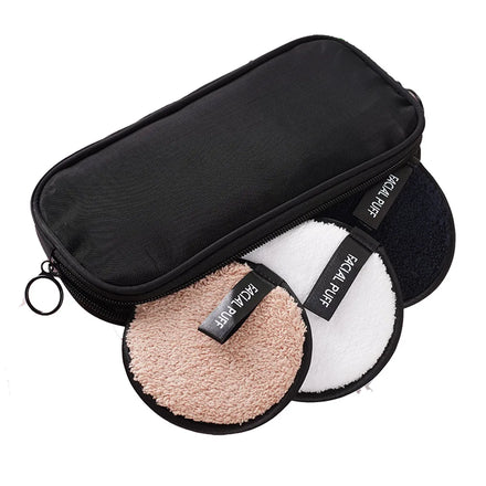 Reusable Microfiber Makeup Remover Pads Women Face Care Face Cleansing Pads