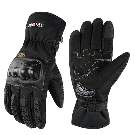 Winter Gloves Men Cycling Bike Women Thermal Fleece Cold Wind Waterproof Touch Screen Bicycle Warm Outdoor Running Skiing Gloves