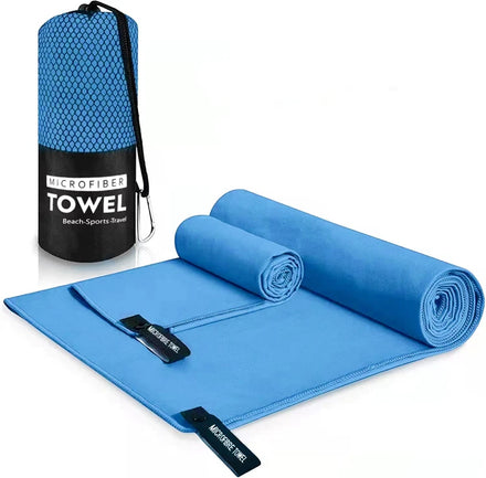 Extra Large Custom Logo Quick Dry Microfibre Outdoor Travel Towel Suede Eco Friendly Microfiber Sweat Rally Gym Sports Towel