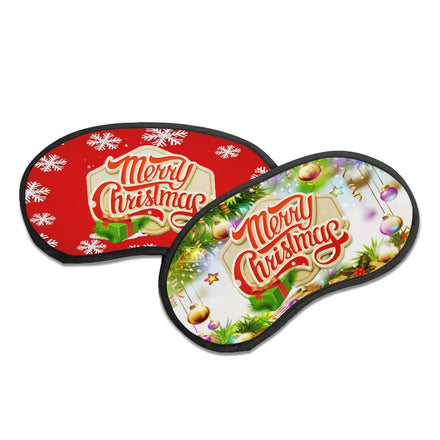 Factory Christmas Gift Soft Silk Satin Sleep Eye Mask Satin Silk Sleeping Eyemask Eye Cover Blindfold