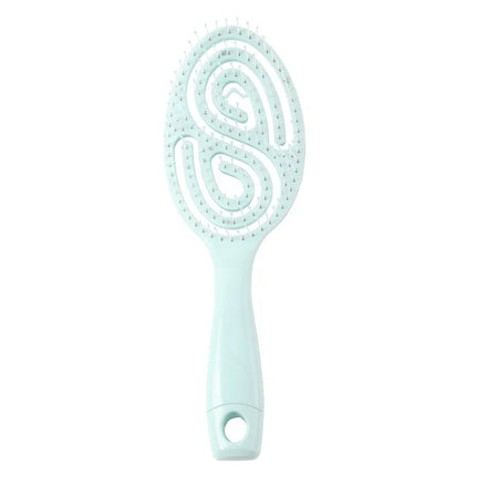 Hot Sale Salon Hairdressing Tools Scalp Massage Brush ABS Plastic Curly Detangling Hair Brush for Women