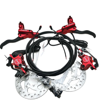 Zoom Electric Scooter Power off Control Ebike Hydraulic Disc Brake Caliper 2200 2000 1000mm for zero Kaabo KUGOO E-bike