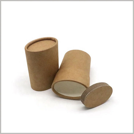 Empty Kraft Custom Thick Convoluted Core Recycled Biodegradable Eco-Friendly Sustainable Oval Paper Tube for Gift Craft Matt