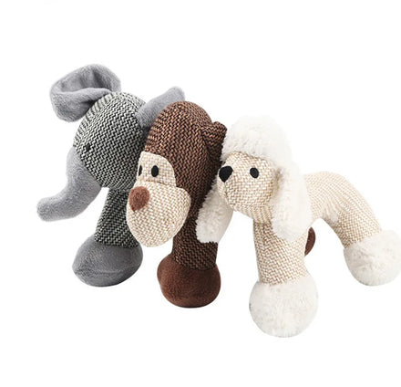 Manufacturer Wholesale Elephant Monkey Sheep Dog Short Plush Linen Toys
