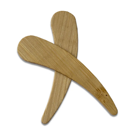 Wholesale Natural Mini Wooden Scoop Bamboo Face Cream Diy Make up Tool Mini Spatula Cosmetics Facial Bamboo Spatula