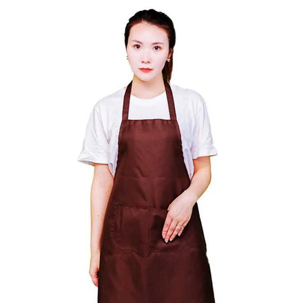 Waterproof and Oil-proof Three-layer Composite Fabric Apron for Adults