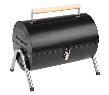 Hot Sale Modern Mini BBQ Grill Portable Iron Barrel Charcoal Grill Outdoor Table Garden Supplies