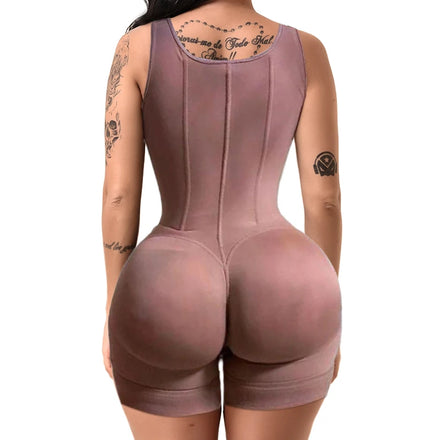 XSshape Custom Medium Control Bodysuit Colombian Fajas Girdle Corrective Shapewear Breathable Full Body Butt Lifter BBL Shaper