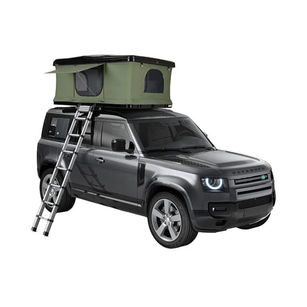 Woqi Universal Hard Alloy Shell Automatic Hydraulic Support Camping Rooftop Tent Including Ladder