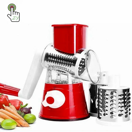 3 in 1 Manufacture Top Seller Wholesale Stainless Steel Multi-function Manual Slicer Vegetable Shredder Cutter Chopper