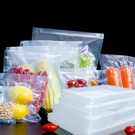 Custom Transparent Vacuum Storage Sealer Bags Food Packaging Seal Bag Food Grade Vacuum Package