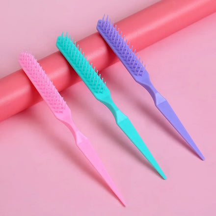 Wholesale Plastic Anti Static Heat Resistant Custom Rat Tail Parting Comb With Private Label