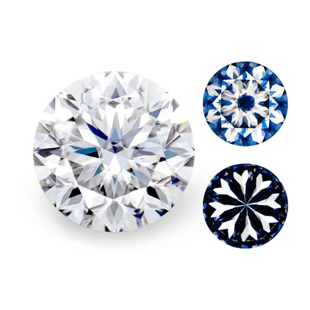 Xingyue Synthetic Loose Gemstone Round Shape Star Cut VVS Clarity Loose Moissanite for Jewelry