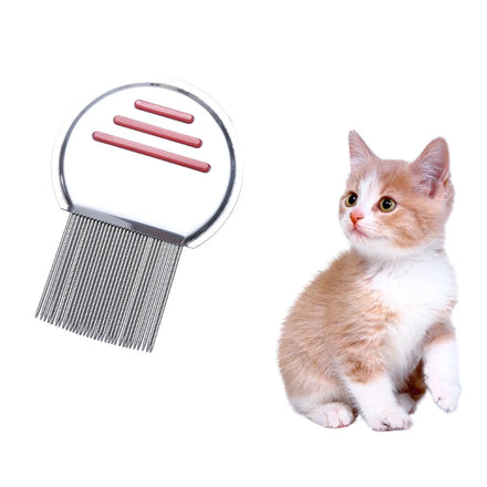 Good Quality Cheap Price Cat Pet Stainless Steel Open Knot Needle Comb Pet Grooming Products Supplier