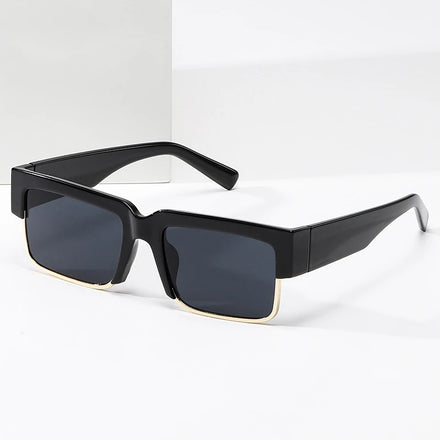 Chunky Square Sun glasses Trendy Brand Designer Classic Sunglasses Unisex UV400 Sun Shades