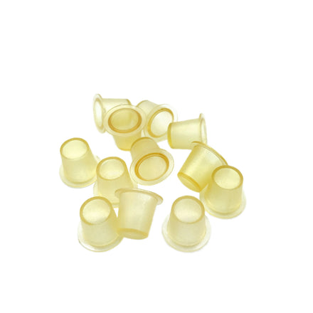 Chinabees 50PCS/Bag Beekeeping Plastic Yellow Rearing Queen Bee Tools Cell Cage Cup Rear Breeding Apicultura Supplies