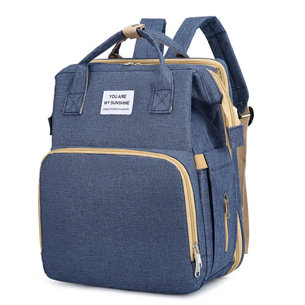 Travel Mommy Care Backpack with Water Resistant USB for Newborn Diapers/Nappies-Mom and Me Cloth Diaper Shopping Bag