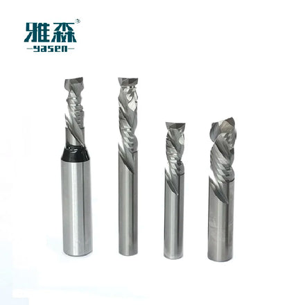 YASEN New Arrivals Manufacture Wholesale Tungsten Carbide TCT 3 Flutes Compression Bits