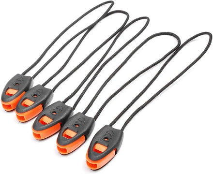 SOS Mini Emergency Survival Plastic Whistle with Lanyard for Outdoor Usage in Hiking and Boating
