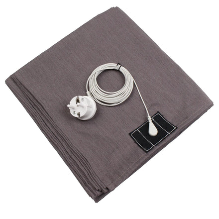 ESD EARTHING Stainless Steel Earthing Sheet with Grounding Cord for Good Sleeping