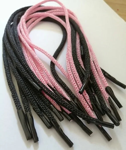 Biodegradable Eco-friendly Knitted Paper Rope Handles with Tips for Paper Shopping Bags