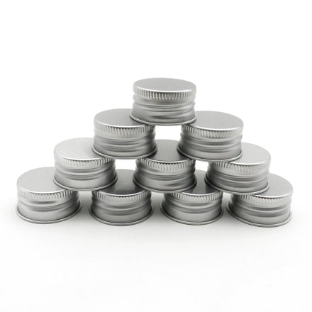 Universal Size 28 mm Wholesale Metal Lid Screw Cover 28mm Aluminum Water Bottle Cap